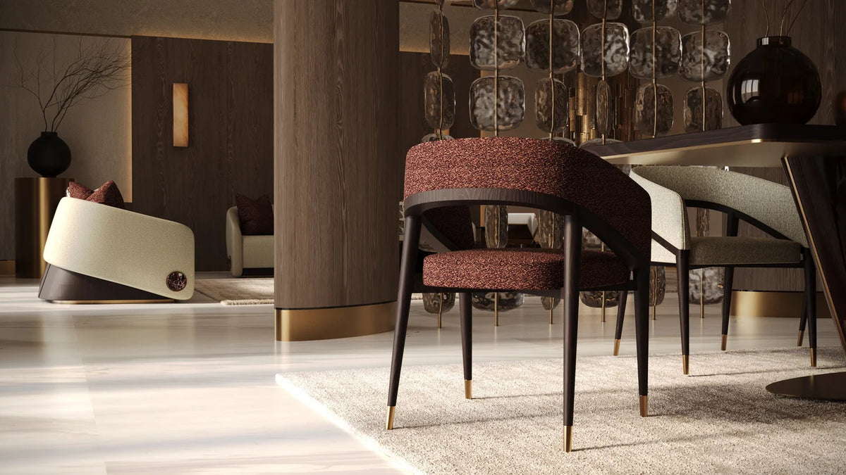 Crimson Dining Room
