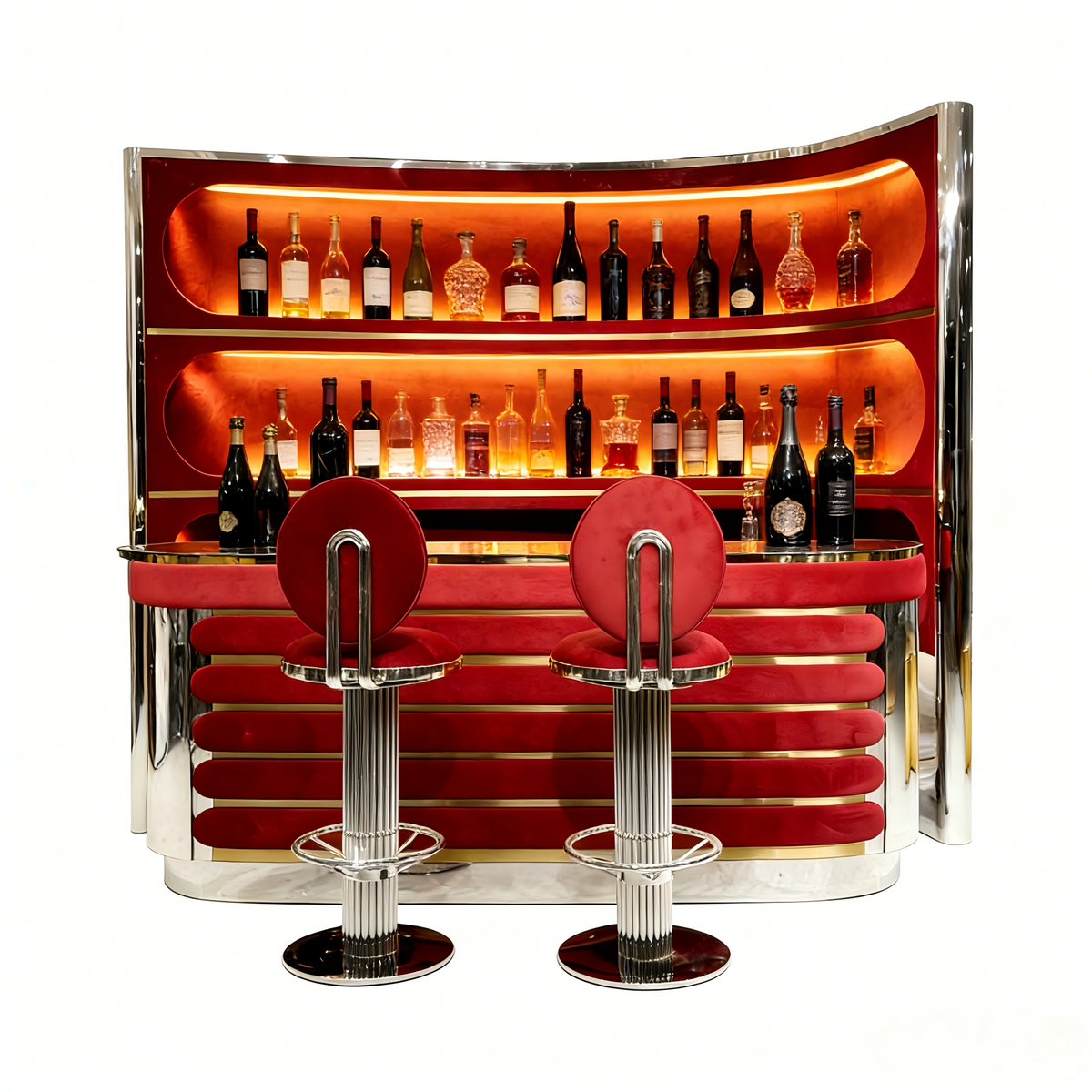 Bourbon Wine Cabinet