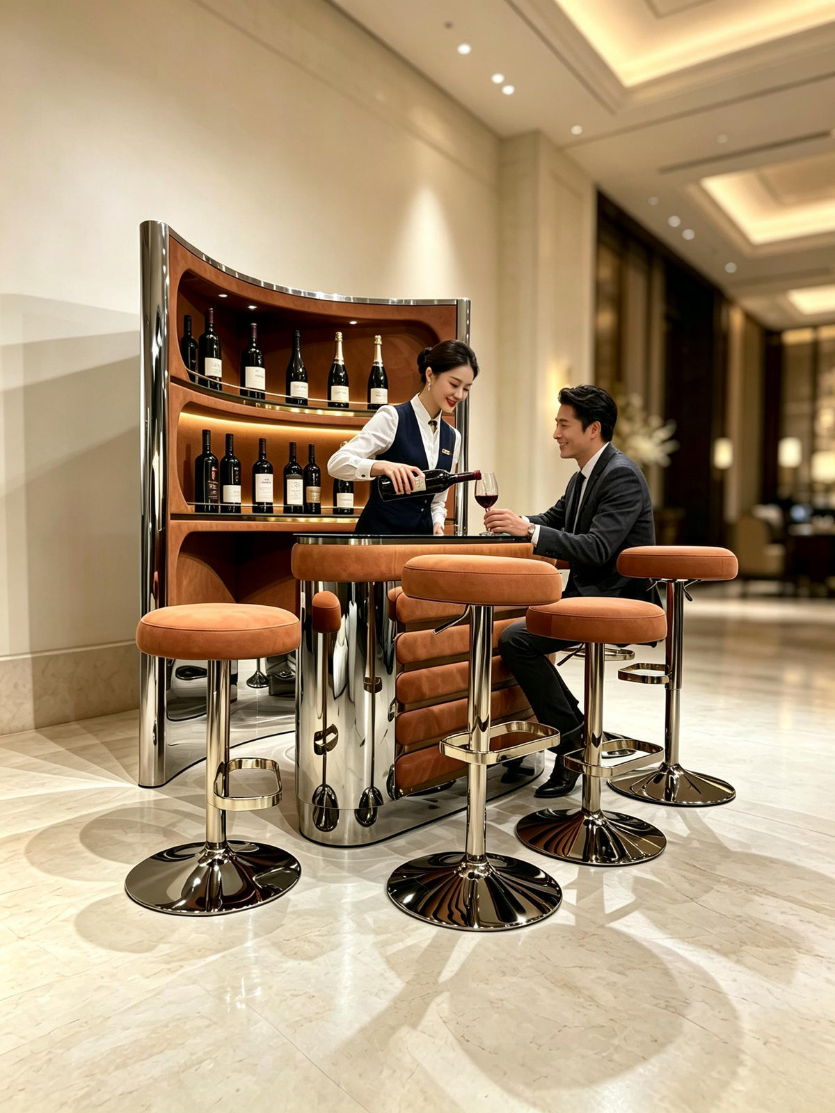 Vixen Wine Cabinet Set