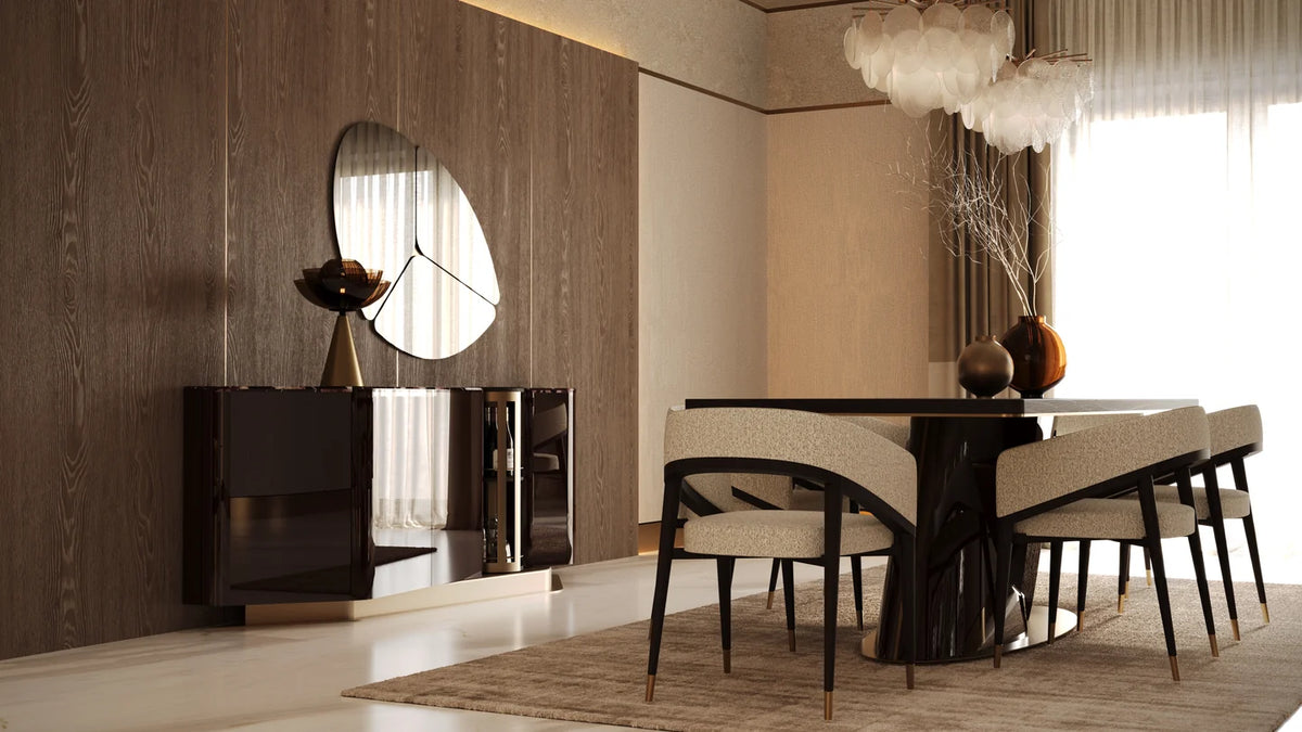 Crimson Dining Room