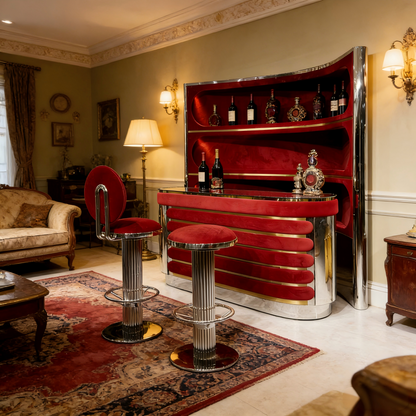Bourbon Wine Cabinet