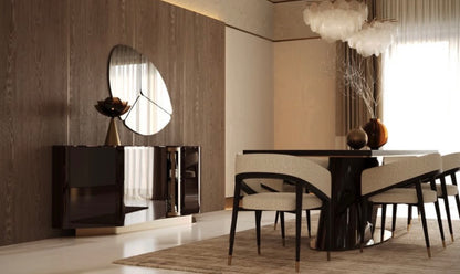 Crimson Dining Room