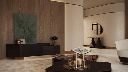 Crimson Living Room