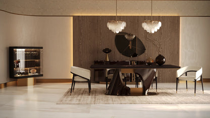 Crimson Dining Room