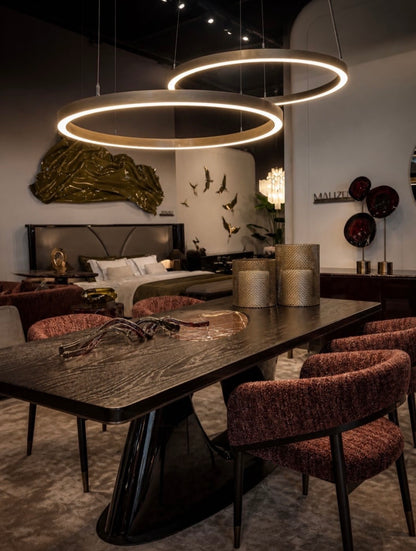 Crimson Dining Room