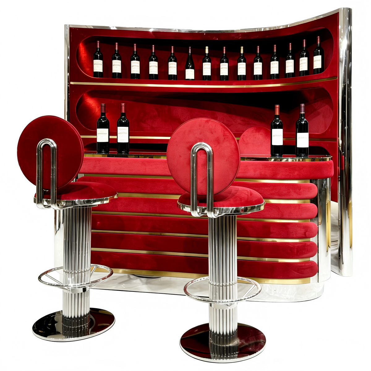 Bourbon Wine Cabinet
