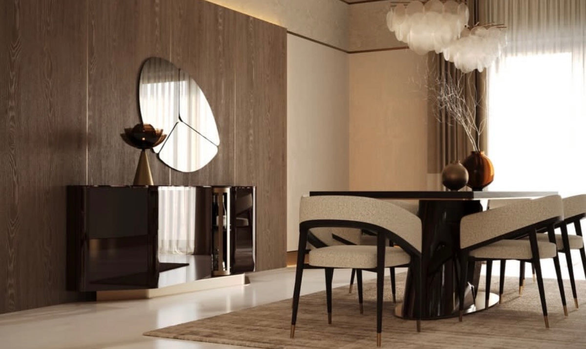 Crimson Dining Room