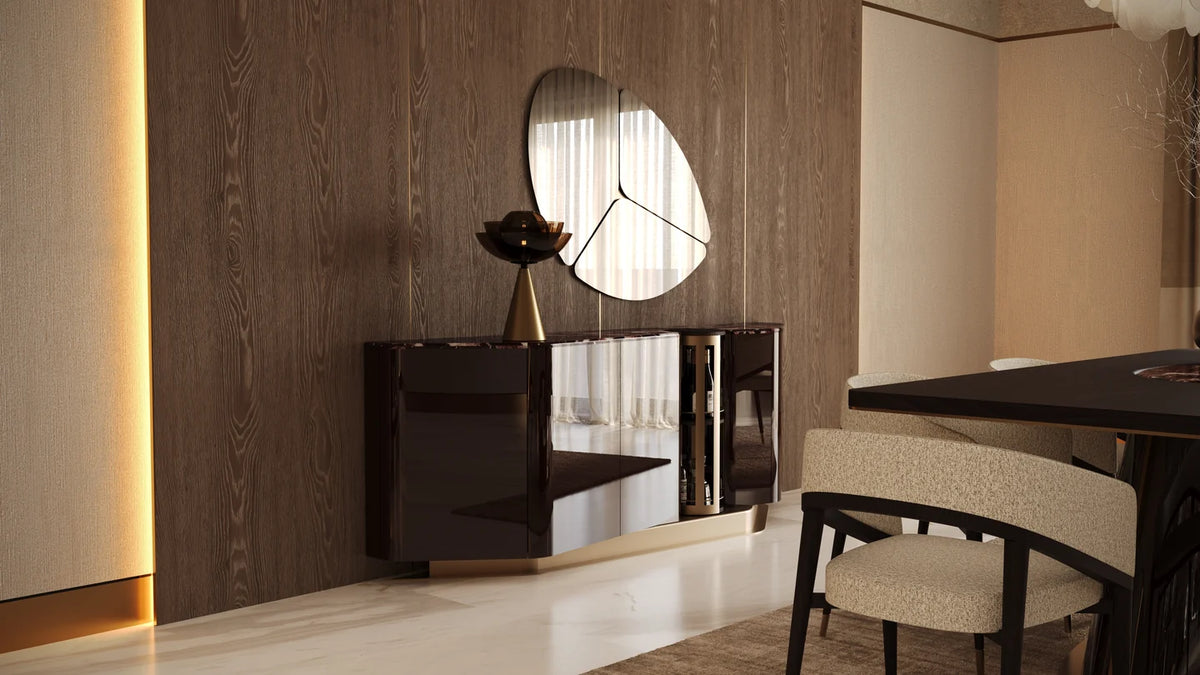 Crimson Dining Room