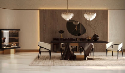 Crimson Dining Room