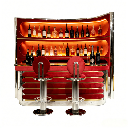 Bourbon Wine Cabinet